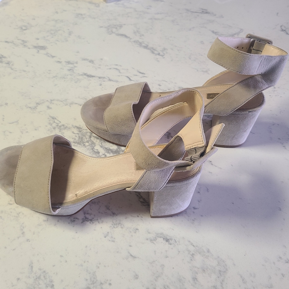 Louise Et Cie Suede Platform Heels